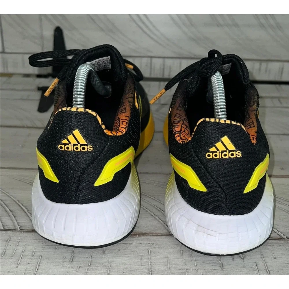 Adidas RunFalcon 2.0 GW3670 Black Running Shoes Men's Size 7.5